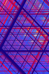 abstract background with geometric colorful shape