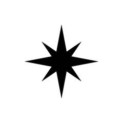 Fototapeta premium Navigation compass icon