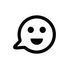 Happy mood icon