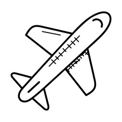 
An aeroplane symbolic of air cargo
