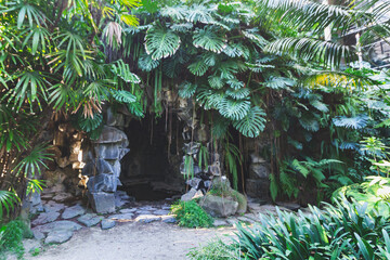 A cave in a  forest, Lisbon, Portugal