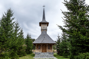  Orthodox church „The birth of the Mother of Lord”  in Rânca, Transalpina,  Romania. 