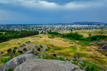  Panoramic view of Tandil, Buenos Aires, Argentina   