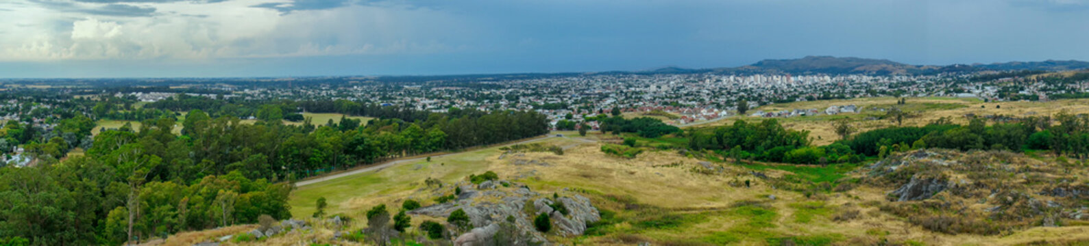  Panoramic view of Tandil, Buenos Aires, Argentina   