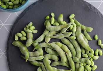 Frozen soya beans, Vegetarian protein source