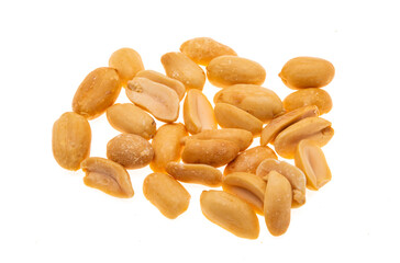 roasted peanuts isolated