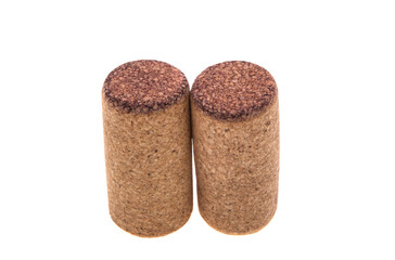 wine cork isolated