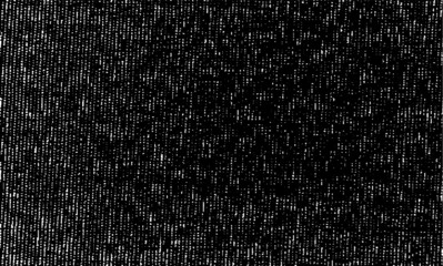 Vector fabric texture. Distressed texture of weaving fabric. Grunge background. Abstract halftone vector illustration. Overlay to create interesting effect and depth. Black isolated on white. EPS10.