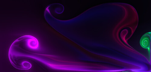 Computer generated artificial rainbow fluid texture