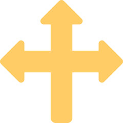 Fototapeta premium Three way junction or three way intersection road sign 