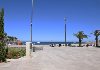 Banyuls sur Mer bord de mer France