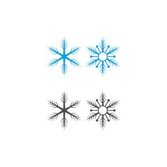 Christmas ornaments shaped like snowflakes icon