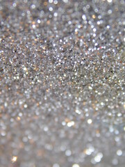 Silver background, silver sequins