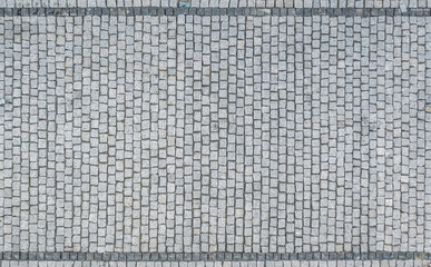 Granite Bricks Driveway Aerial View