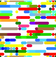 Fototapeta premium Colorful Abstract Pattern. Lines Seamless texture. Halftone vector background 