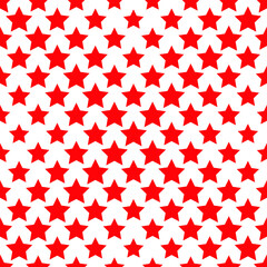 star seamless pattern vector