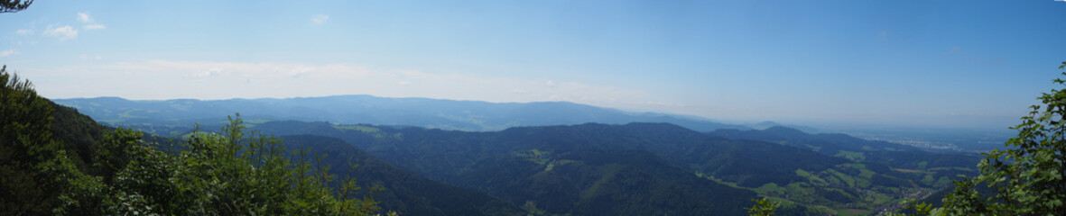 Bergpanorama vom Kandel