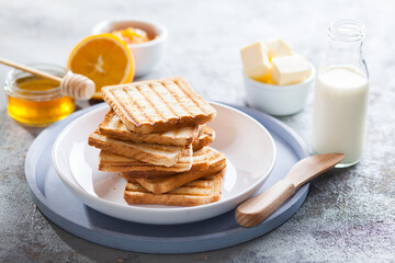tost bread for perfect breakfast