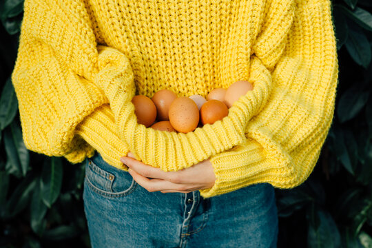 fresh eggs.