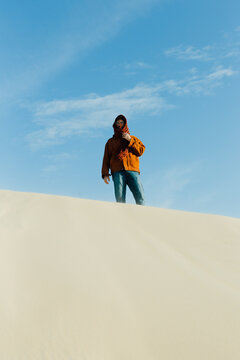 man in a dune.