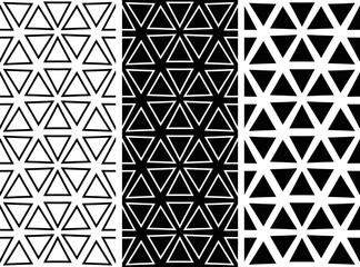Abstract geometric hexagon seamless pattern