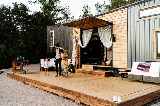 Young Family living in a Tiny Home on Wheels