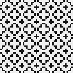 Abstract Cross Pattern Dots Logo generative computational art illustration