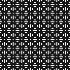 Fototapeta premium Abstract Cross Pattern Dots Logo generative computational art illustration