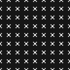 Abstract Cross Pattern Dots Logo generative computational art illustration