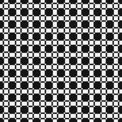 Fototapeta premium Abstract Cross Pattern Dots Logo generative computational art illustration