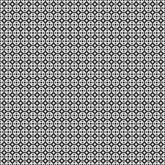 Abstract Cross Pattern Dots Logo generative computational art illustration