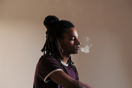 Smoking weed