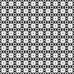 Fototapeta premium Abstract Cross Pattern Dots Logo generative computational art illustration