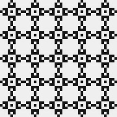 Abstract Cross Pattern Dots Logo generative computational art illustration