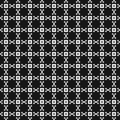 Abstract Cross Pattern Dots Logo generative computational art illustration