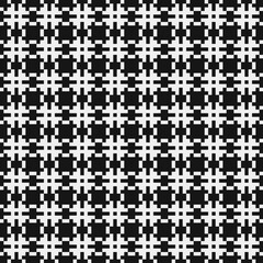 Fototapeta premium Abstract Cross Pattern Dots Logo generative computational art illustration