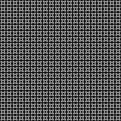 Abstract Cross Pattern Dots Logo generative computational art illustration