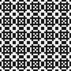 Fototapeta premium Abstract Cross Pattern Dots Logo generative computational art illustration