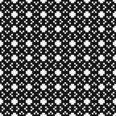 Abstract Cross Pattern Dots Logo generative computational art illustration