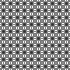 Fototapeta premium Abstract Cross Pattern Dots Logo generative computational art illustration