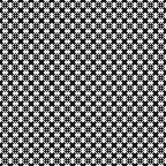 Abstract Cross Pattern Dots Logo generative computational art illustration