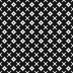 Abstract Cross Pattern Dots Logo generative computational art illustration