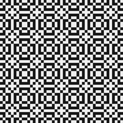 Abstract Cross Pattern Dots Logo generative computational art illustration