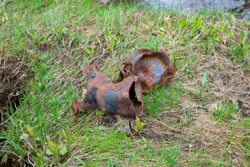 Obraz premium rusty metal