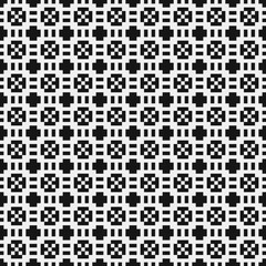 Fototapeta premium Abstract Cross Pattern Dots Logo generative computational art illustration