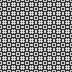 Fototapeta premium Abstract Cross Pattern Dots Logo generative computational art illustration