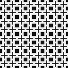 Fototapeta premium Abstract Cross Pattern Dots Logo generative computational art illustration