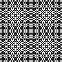 Abstract Cross Pattern Dots Logo generative computational art illustration