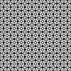 Abstract Cross Pattern Dots Logo generative computational art illustration