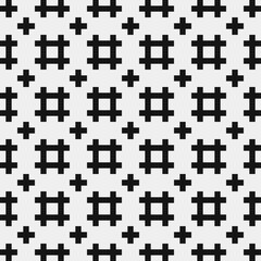 Abstract Cross Pattern Dots Logo generative computational art illustration